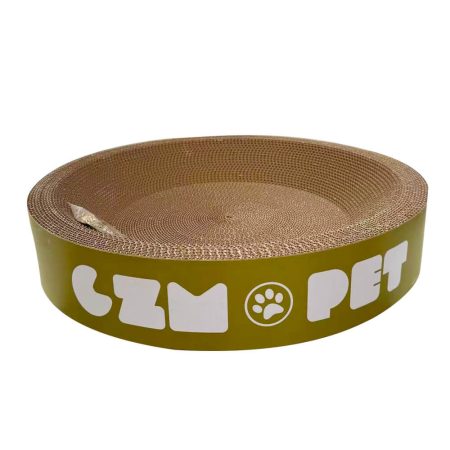 Extra large round cat bed style scratching board