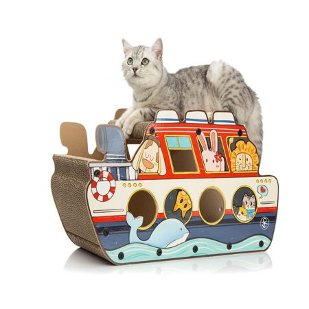 Cat Cruise Ship Scratching Board