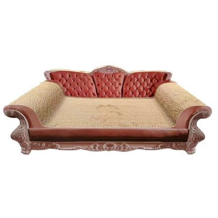 Pink European-style Sofa-shaped Cat Scratching Board